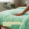 Bettdecke (Türkis) waschbar ohne Bezug nutzbar - 135 x 200 Produktbild-Vorschau 4