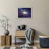 Gerahmtes Poster - Rahmen in heller Eiche - Kosmos Planeten Produktbild-Vorschau 7