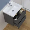 Waschtisch mit Unterschrank 50cm Alast Badmöbel Set Produktbild-Vorschau 3