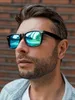 VeyRey Sluneční brýle polarizační Nerd modrá skla Náhled obrázku produktu 8