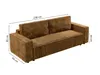Schlafsofa mit Schlaffunktion DL und Bettkasten 200x140 Produktbild-Vorschau 3