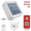 GoSmart Digitální teploměr s vhlkoměrem, bezdrátové čidlo, datum, ZigBee EGS0101 Náhled obrázku produktu