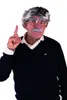Opa Set 4-teilig Perücke Bart Augenbrauen Brille Produktbild-Vorschau 2
