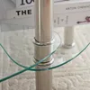 FCH Couchtisch Oval aus Glas, Rahmen aus Stahl, Produktbild-Vorschau 5