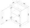 Küchenunterschrank 60 cm - Graphit - Universelle Produktbild-Vorschau 7