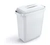 DURABLE DURABIN 60 odpadkový kôš, obdĺžnikový, biely Náhľad obrázku produktu 3