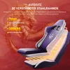 A close-up, layered view of a gaming chair with a dragon graphic in the background. Anteprima dell’immagine prodotto