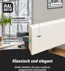 24 m Trevendo® Sockelleiste massiv gefast weiß lackiert 16 Produktbild-Vorschau 5