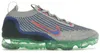 Nike Air VaporMax 2021 Flyknit Wolf Grey Medium Blue - EU Produktbild-Vorschau 1
