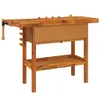 vidaXL Werkbank mit Schubladen Schraubstöcken 124x52x83 cm Produktbild-Vorschau 7