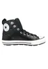 A studio shot of a black Converse sneaker. Produktbild-Vorschau