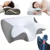 Ergonomisches Nackenstützkissen aus Memory Foam, für Produktbild-Vorschau 3