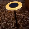2 UFO-Solar-Erdspießleuchten – H 35 cm – warmweiße LEDs Produktbild-Vorschau 3