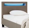 Polsterbett BAGO 90 x 200 cm, inkl LED Beleuchtung - Produktbild-Vorschau 4