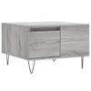 vidaXL Couchtisch Grau Sonoma 55x55x36,5 cm Holzwerkstoff - Produktbild-Vorschau 3