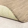 Volero - Outdoor Teppich Rund - Malta Arrow Natur - Ø 120 Produktbild-Vorschau 4