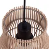 Pendelleuchte Bambus Korb Ø 30 cm Boho für E27 Hängelampe Produktbild-Vorschau 5