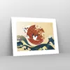 Poster - Poster ohne Rahmen - Reiher Sonne Meer - 40x30 cm Produktbild-Vorschau 7