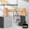 Liegestützgriffe 2 Push Up Bars Holz Parallettes Produktbild-Vorschau 3