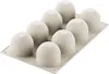 Silikomart Muffinbackform Puff 8er Ø6,2cm H 5,2cm Silikon Produktbild-Vorschau 2