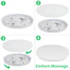 ZMH Led Deckenleuchte Sternenhimmel Deckenlampe Modern Produktbild-Vorschau 4
