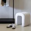Hocker Beige Bouclé Sera - Giga Meubel Produktbild-Vorschau 1