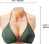 VEVOR silikonová prsní protéza s vysokým výstřihem, Ecup, Náhled obrázku produktu 8