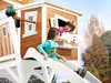 AXI Spielhaus Max mit Sandkasten & weißer Rutsche | Produktbild-Vorschau 7