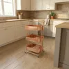 Echtwerk mobiler Servierwagen für Küche/ Bad/ Büro mit 3 Produktbild-Vorschau 7