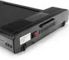 Close-up of the rear end of a black treadmill. Anteprima dell’immagine prodotto