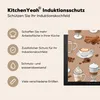 KitchenYeah© Herdabdeckplatte Muster - Kaffee - Cappuccino Produktbild-Vorschau 6