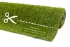 Grüner Kunstrasen, mit dem Hinweis auf mögliche produktionsbedingte Abweichungen Produktbild-Vorschau