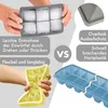 Blumtal Eiswürfelformen Silikon 3er Set - 6er Eiswürfelform Produktbild-Vorschau 3