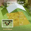 PawHut Hühnerstall Freilaufgehege aus Stahl, 3 x 4 x 1,95 m Produktbild-Vorschau 4