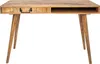 Massiver Schreibtisch RETRO 120cm Mangoholz Bürotisch mit Produktbild-Vorschau 11