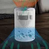 A diagram showing airflow through an air purifier. Produktbild-Vorschau