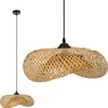 Hängelampe BRUGIA M große hängende Deckenlampe im Boho-Stil Produktbild-Vorschau 1