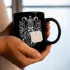 Odin Wikingergott Tasse schwarz in Schwarz Produktbild-Vorschau 7