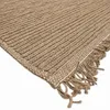 Tappeto in juta naturale fatto a mano, color beige con Anteprima dell’immagine prodotto 3