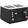 ECG ST 4768 Timber Black | Toaster | 4 Fächer für Toast | 7 Produktbild-Vorschau 2