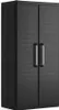 Armoire Haute Xl 89 X 54 Xh182 Cm Noir - Detroit - Keter Voir les images du produit 2