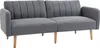 Sofa rozkładana HOMCOM, 2-osobowa sofa z funkcją spania, Podgląd zdjęcia produktu 1