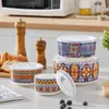 VANCASSO - Lot de 4 boîtes de conservation en porcelaine Voir les images du produit 7