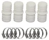 HAF 4x Schlauchverbinder mit 32mm x 32mm | Schlauchtülle x Produktbild-Vorschau 1