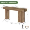 Stolik konsolowy z litego drewna, 160 cm Długi stolik w Podgląd zdjęcia produktu 5
