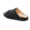 A single blue sandal is shown against a white background. Produktbild-Vorschau