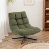 HOMCOM Sessel Drehbar Loungesessel mit Breiter Sitzfläche Produktbild-Vorschau 8