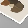 Poster - Poster ohne Rahmen - Abstraktion Braun Produktbild-Vorschau 2
