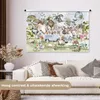 MuchoWow® Wandteppich Wandbehang Dschungel - Bus - Tiere - Produktbild-Vorschau 2