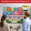 WM 2026 Spielplan DIN A1 Poster zum Eintragen – Fußball WM Produktbild-Vorschau 4